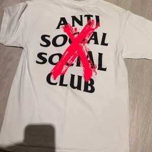 Anti Social Social Club White T-Shirt size M
